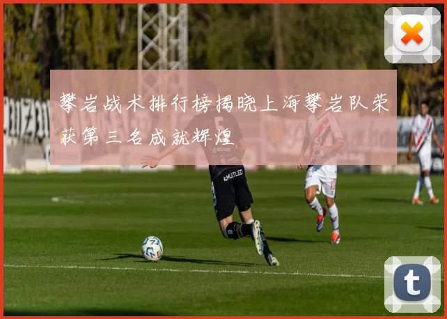 攀岩战术排行榜揭晓上海攀岩队荣获第三名成就辉煌