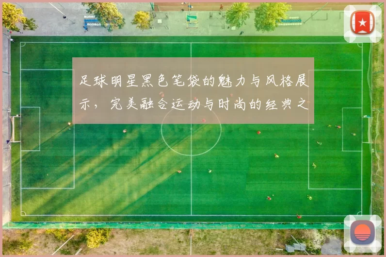 足球明星黑色笔袋的魅力与风格展示，完美融合运动与时尚的经典之选