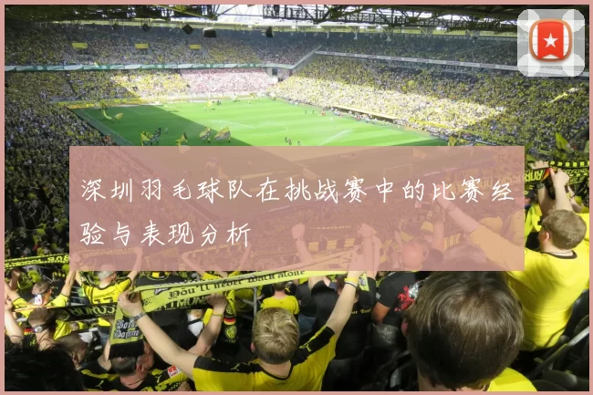 深圳羽毛球队在挑战赛中的比赛经验与表现分析