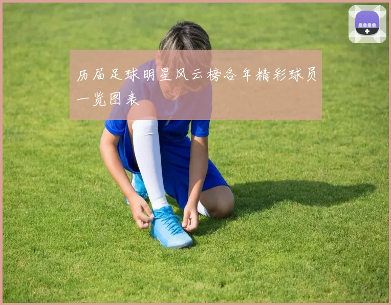 历届足球明星风云榜各年精彩球员一览图表
