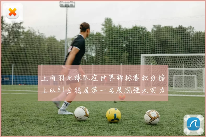 上海羽毛球队在世界锦标赛积分榜上以81分稳居第一名展现强大实力