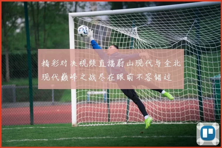精彩对决视频直播蔚山现代与全北现代巅峰之战尽在眼前不容错过